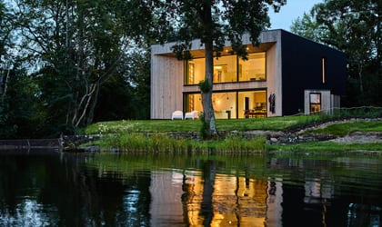 Cormorant at Lochend Chalets