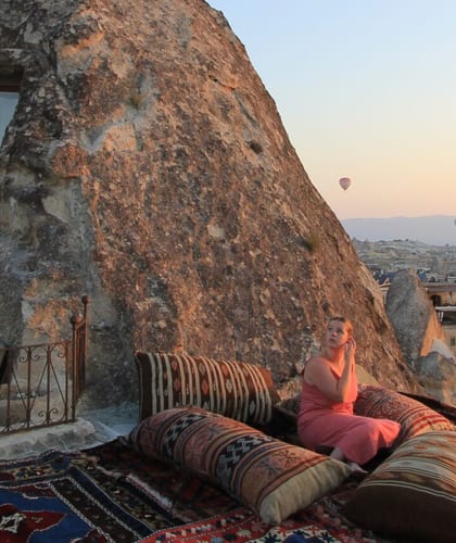 Koza Cave hotel in Turkey