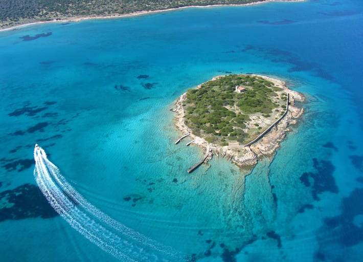 Cycladic private island in Greece